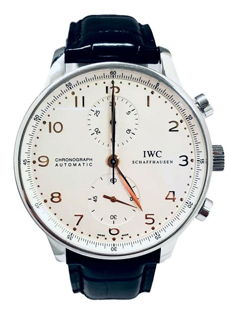 costo cronografo portoghese iwc|iwc portugal chronograph.